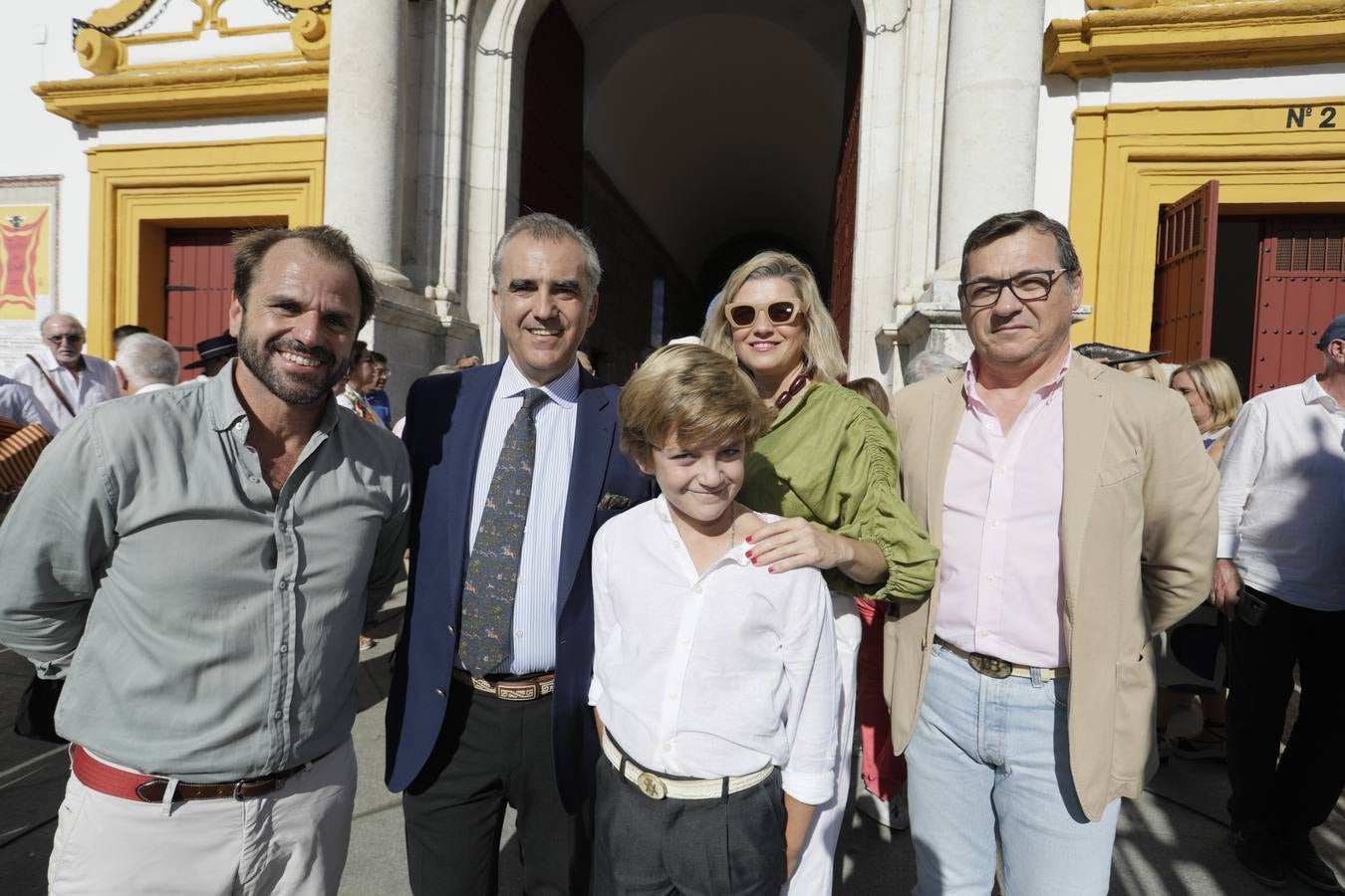 Nacho Moreno de Terry , Matías de la Puerta, Matías de la Puerta (hijo), Angustias Benjumea e Isaías Benjumea