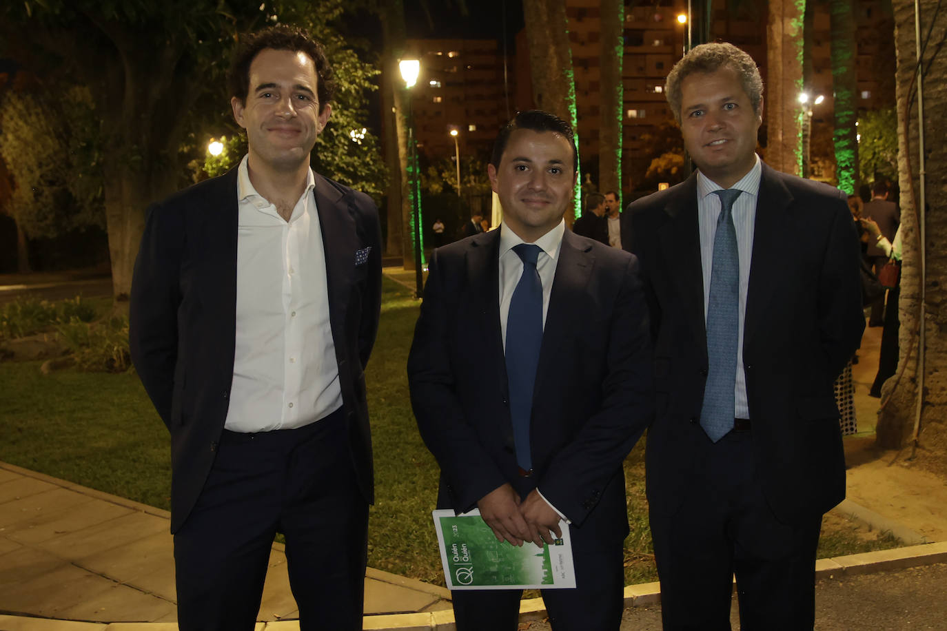 Carlos Piñar, Antonio Higueros y Manuel Fontan