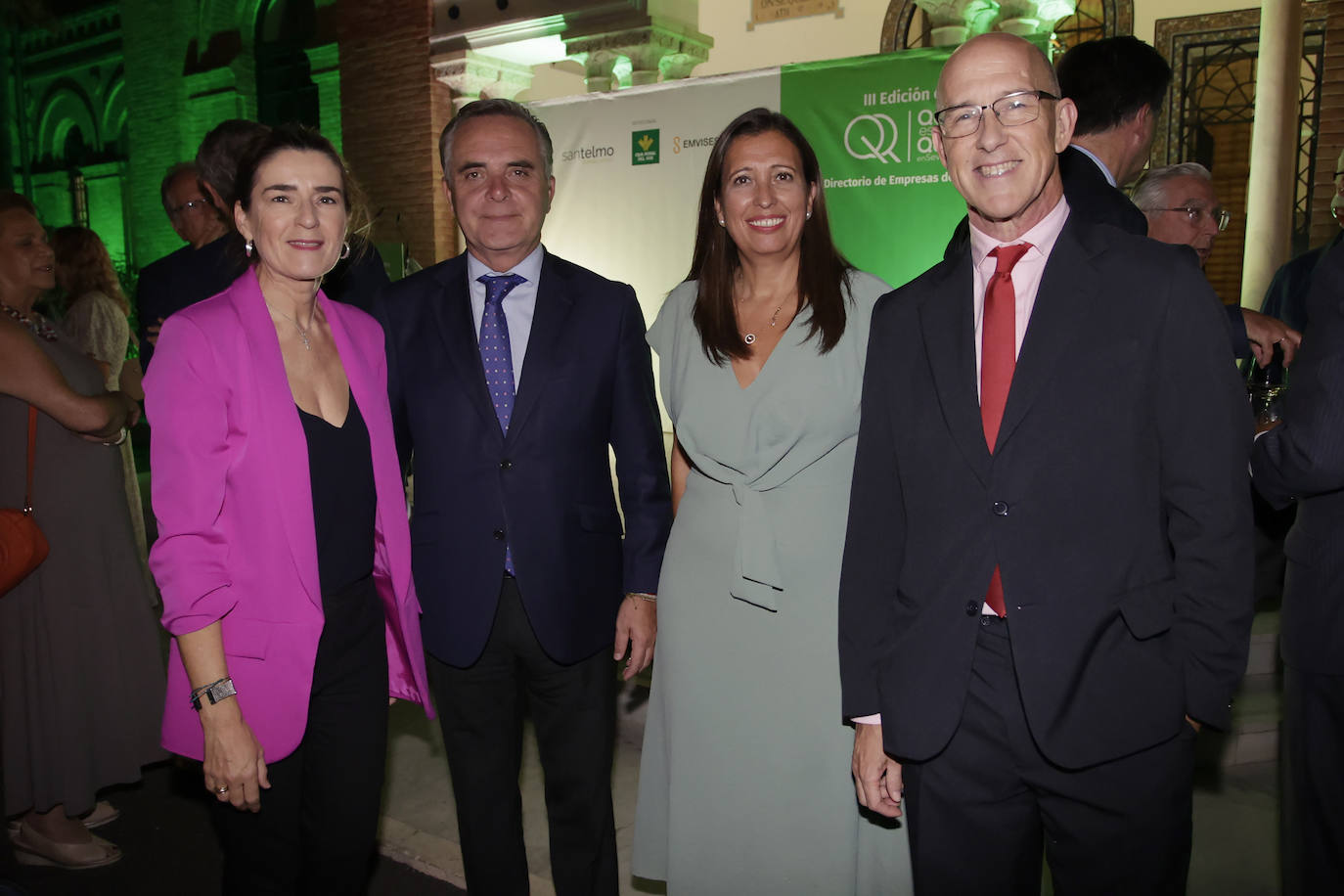 María Jesús Pereira, Juan Bueno, Ana Chocano y Manuel Contreras