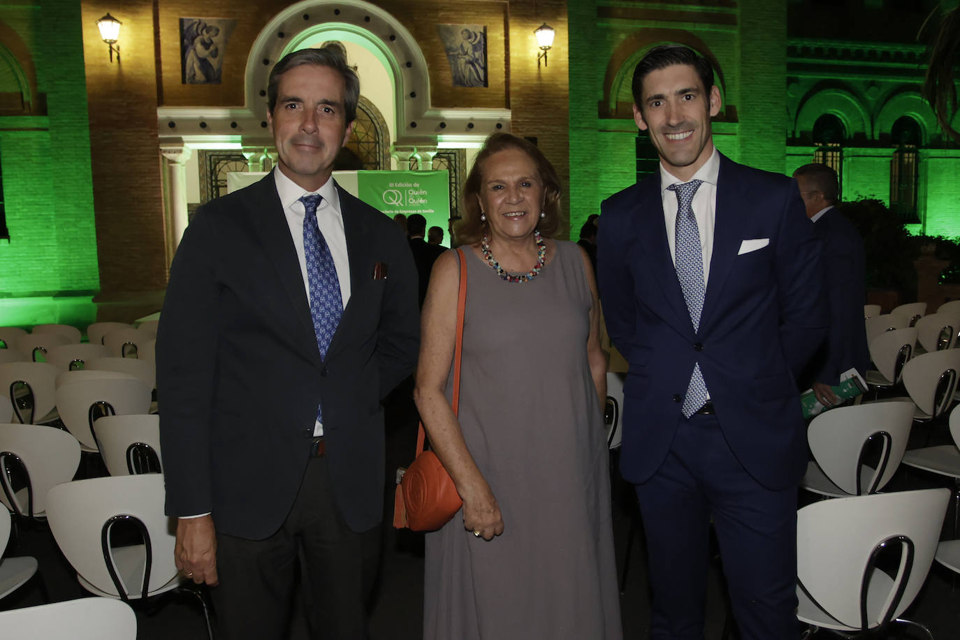 Romualdo Madariaga, Concha Yoldi y Santiago Hernández