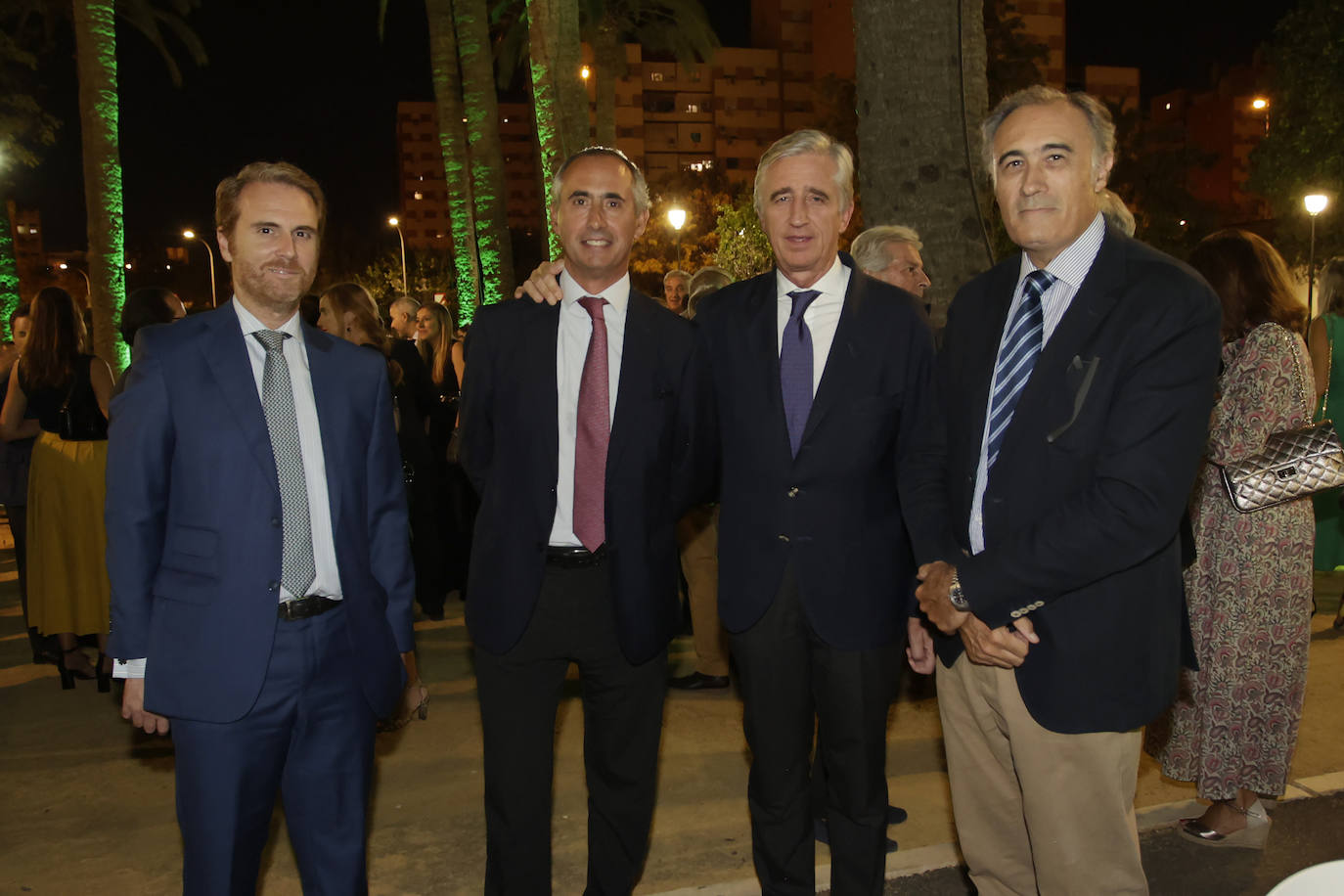Carlos Alarcón, Ignacio Rancaño, Eugenio Barroso y Jesús Rossi