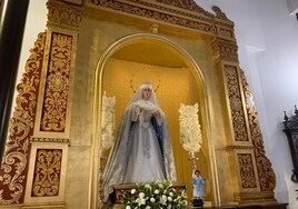 Procesión extraordinaria de la Virgen del Amparo y Esperanza por el XXV aniversario de la hermandad
