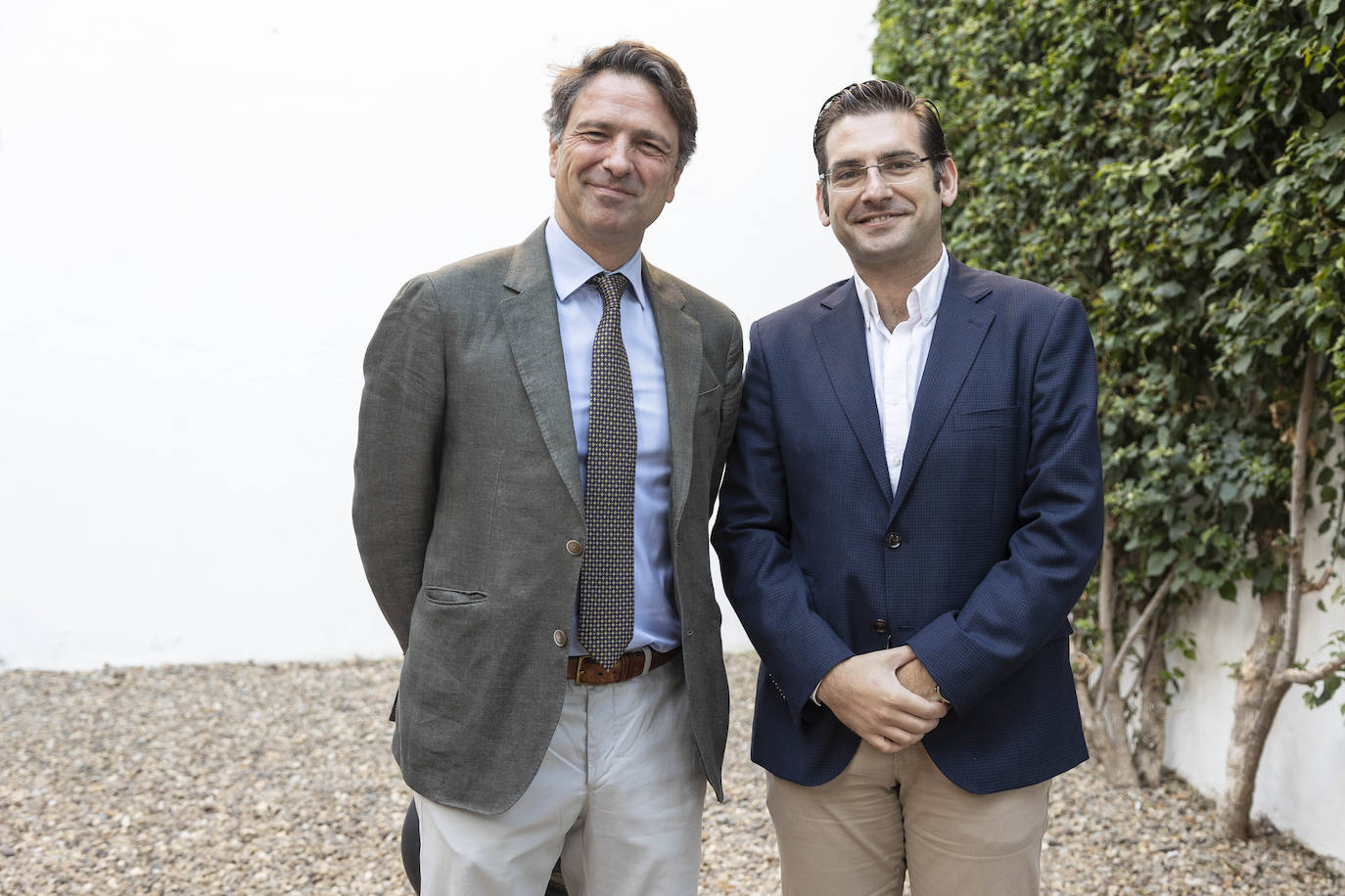 Javier Marín y Rafael González