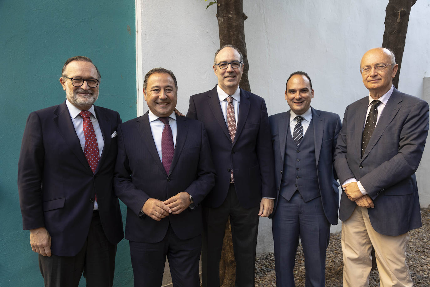 Alberto Pérez-Solano, Ricardo Sánchez, Jaime Breton, Rafa Belmonte y Luis Miguel Pons