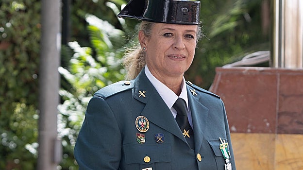 La guardia Antonia María ha sido condecorada este año