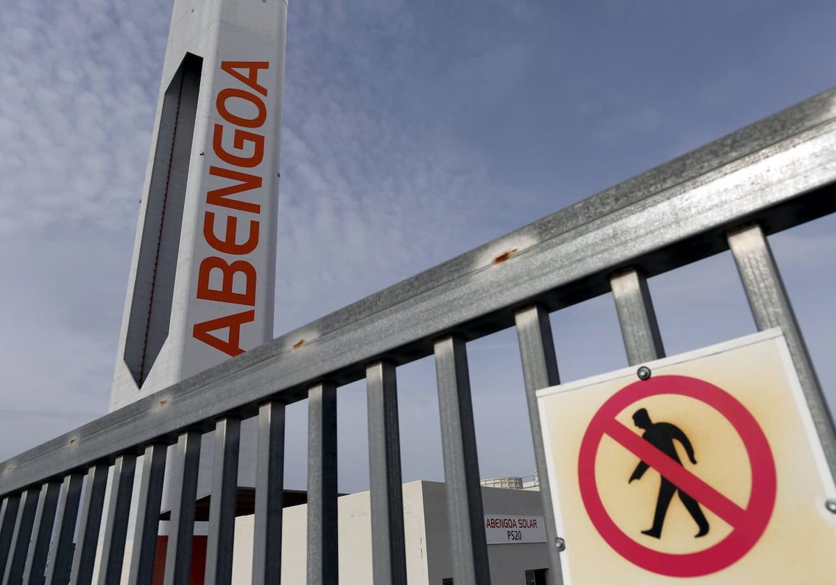 Unas instalaciones de Abengoa en una imagen de archivo