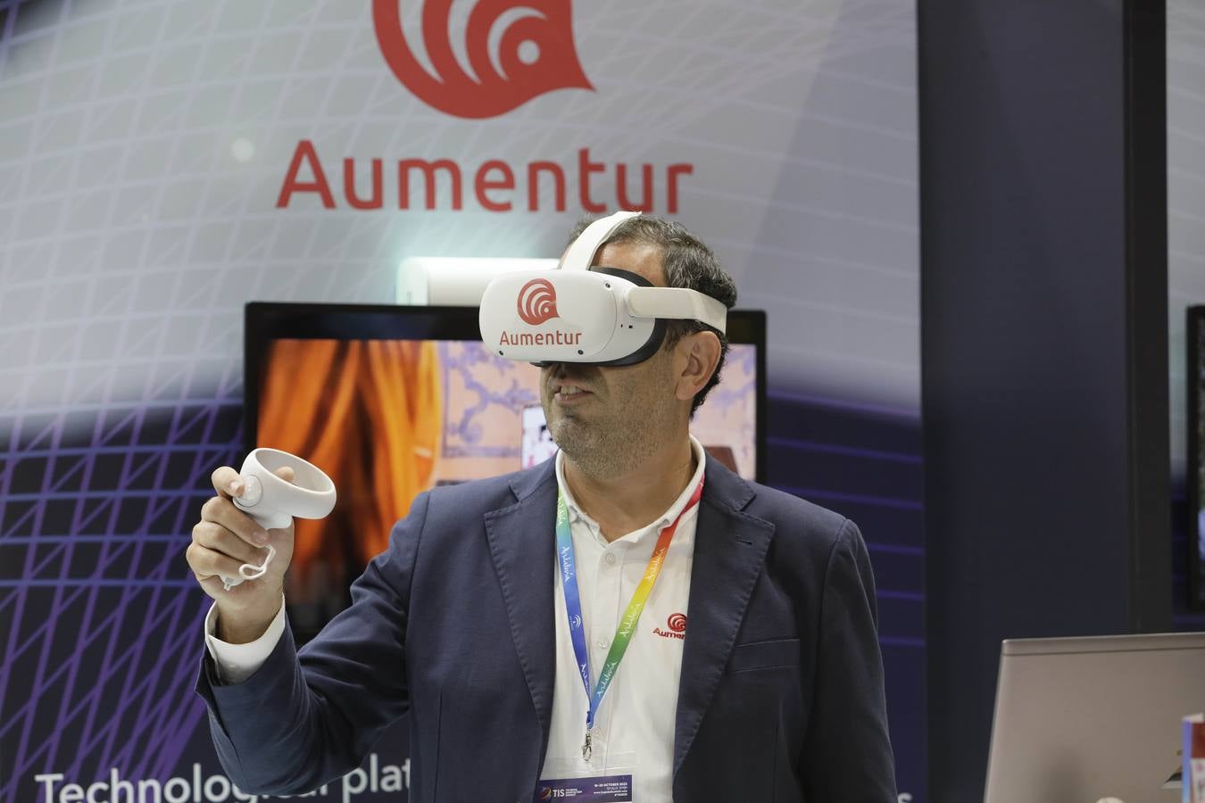 Las instalaciones de Fibes, en la inauguración del congreso internacional sobre el turismo que se celebra del 18 al 20 de octubre en Sevilla