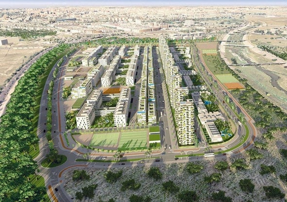 Imagen secundaria 1 - Barríos del Pítamo, Palmas Altas y Cruzcampo