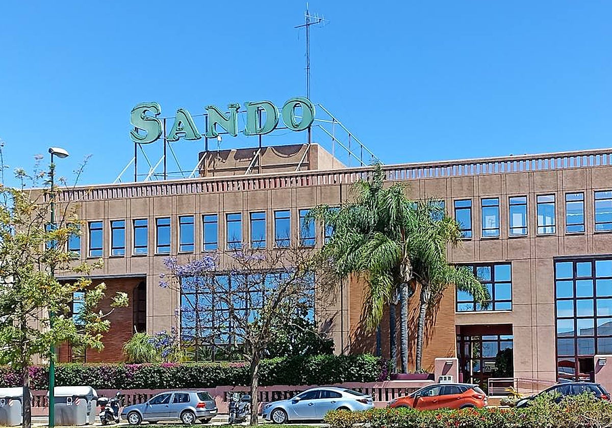 Sede de Sando, empresa malagueña con actividades de construcción, infraestructuras, medioambiente, servicios urbanos y servicios