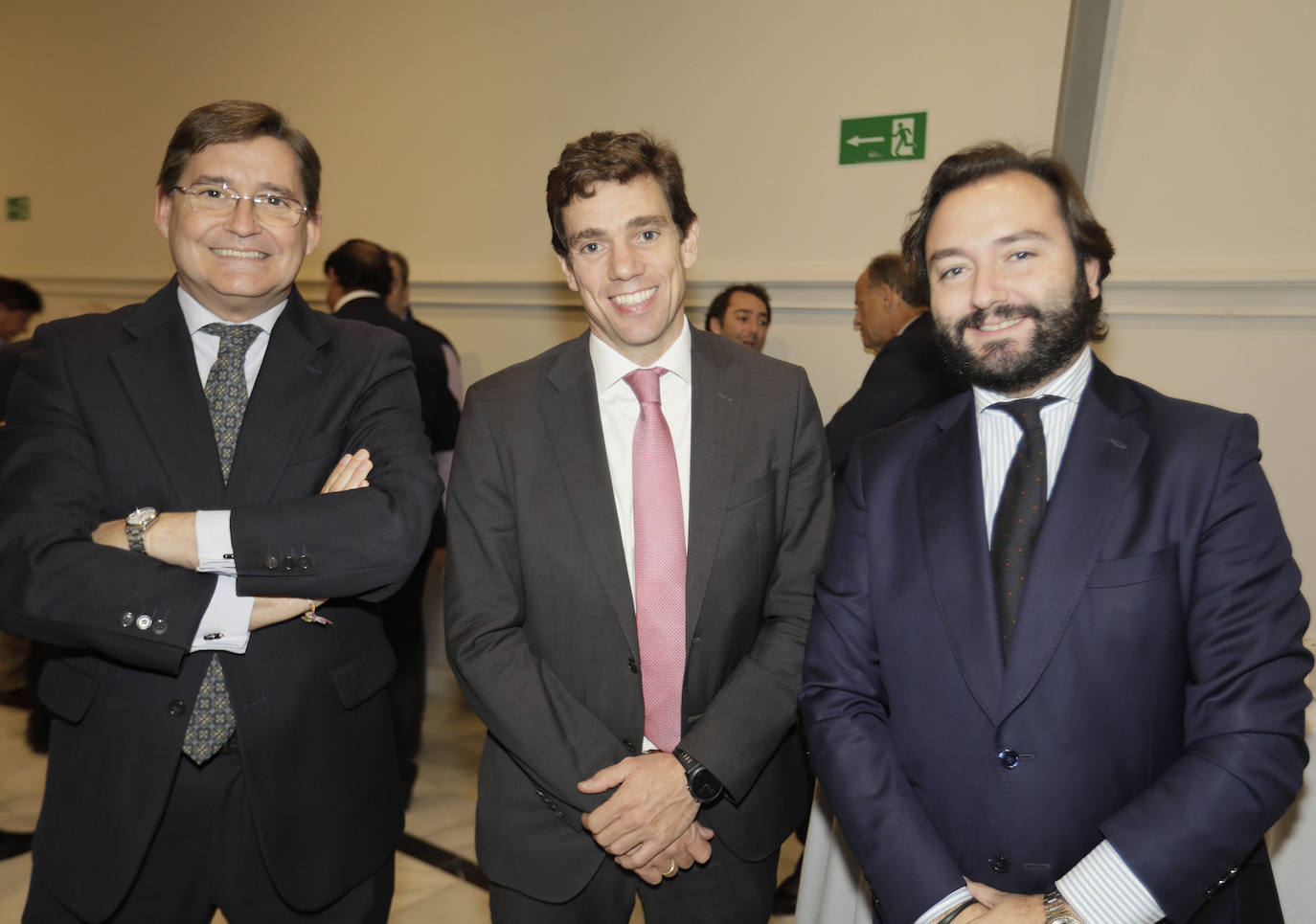 Álvaro Viguera, Luis Marín y Alejandro González