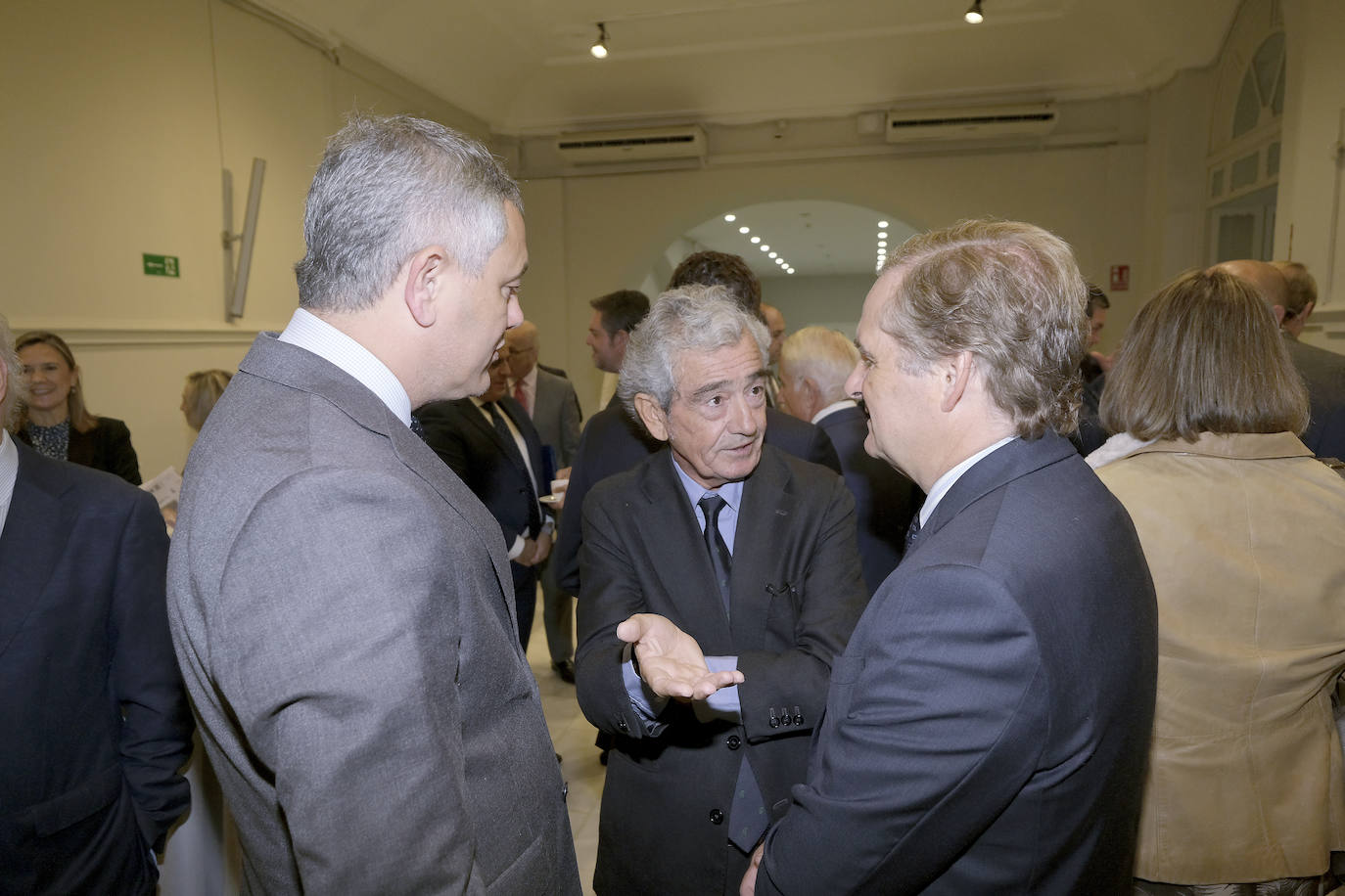 Alberto García Reyes, José María Pacheco e Ignacio Ybarra