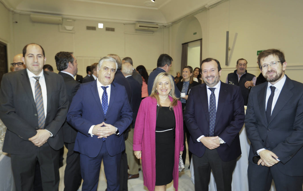 Jaime Avalos, Antonio Zafra, Ana Llopis, Javier Cortes y Miguel Ángel Robles