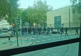 Alerta en Heliópolis: un centenar de ultras convoca una pelea en la avenida de Reina Mercedes de Sevilla antes del Betis-Osasuna