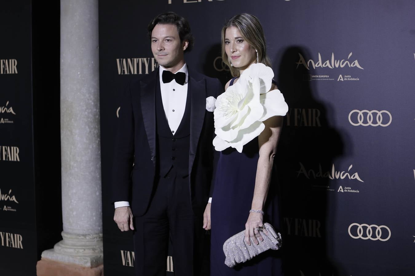 Francois du Chastes e Inés de Cominges. Gala de Vanity Fair en Sevilla. 