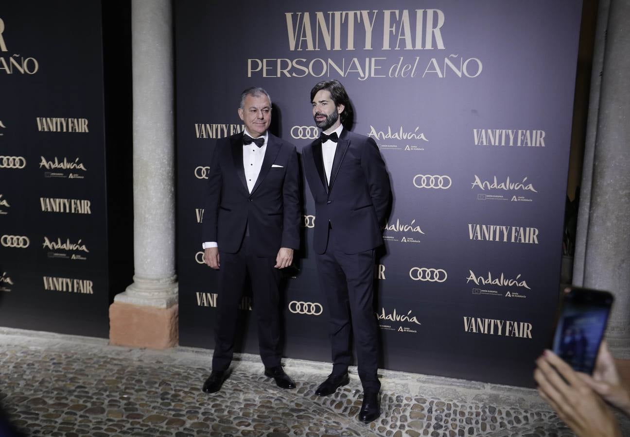 El alcalde de Sevilla. José Luis Sanz, y Alberto Moreno. Gala de Vanity Fair en Sevilla. 