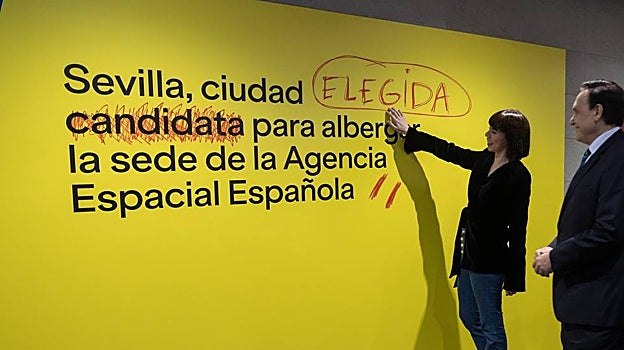 Elección de Sevilla como sede de la Agencia Espacial Española