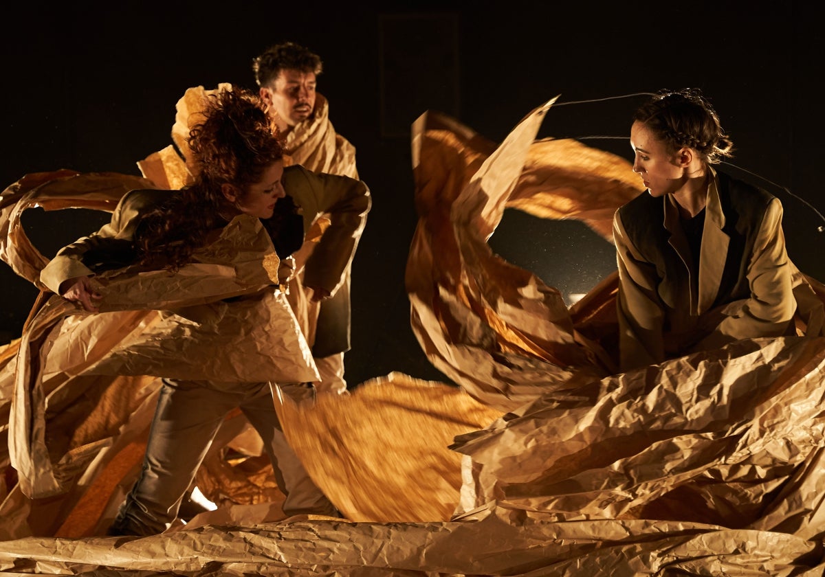 Imagen de la obra 'Caminando' de la compañía de Laura Garmo/Colectivo Germen
