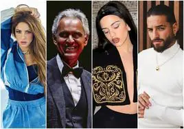 Shakira, Rosalía, Maluma y Andrea Bocelli se suman a la lista de artistas que actuarán en la gala de los Grammy Latinos en Sevilla