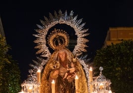 Ni el derbi impidió la multitudinaria procesión de la Virgen del Amparo