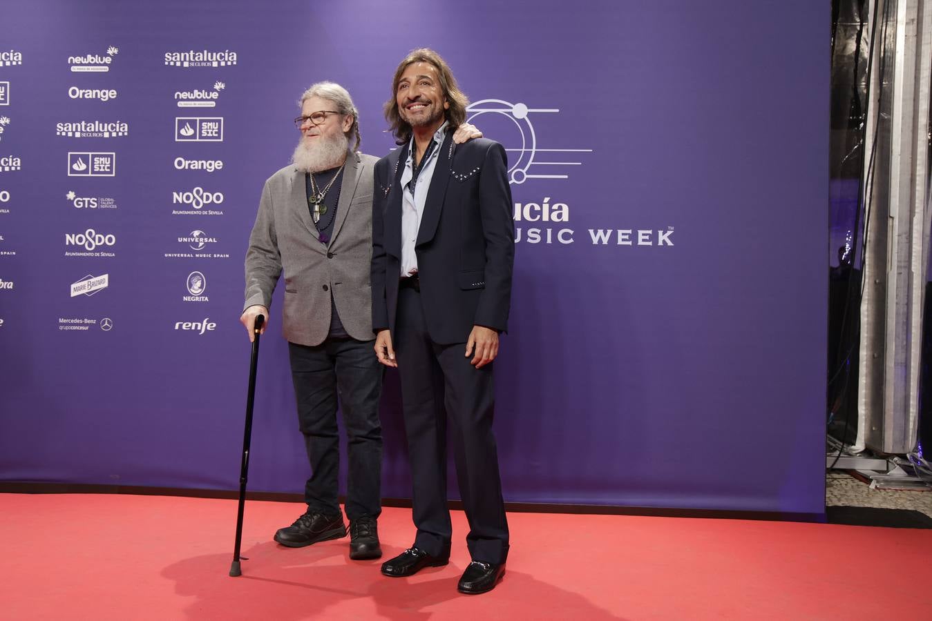 Muchos artistas acudieron a la Plaza de España para ver la gala 'El Flamenco es universal'