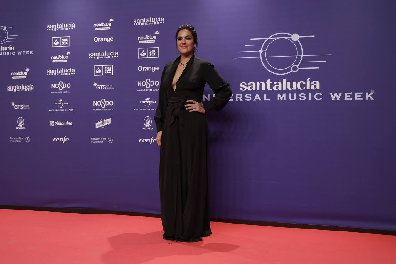 Muchos artistas acudieron a la Plaza de España para ver la gala 'El Flamenco es universal'