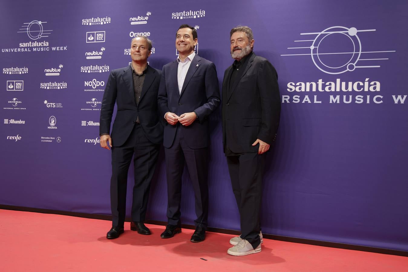 Muchos artistas acudieron a la Plaza de España para ver la gala 'El Flamenco es universal'