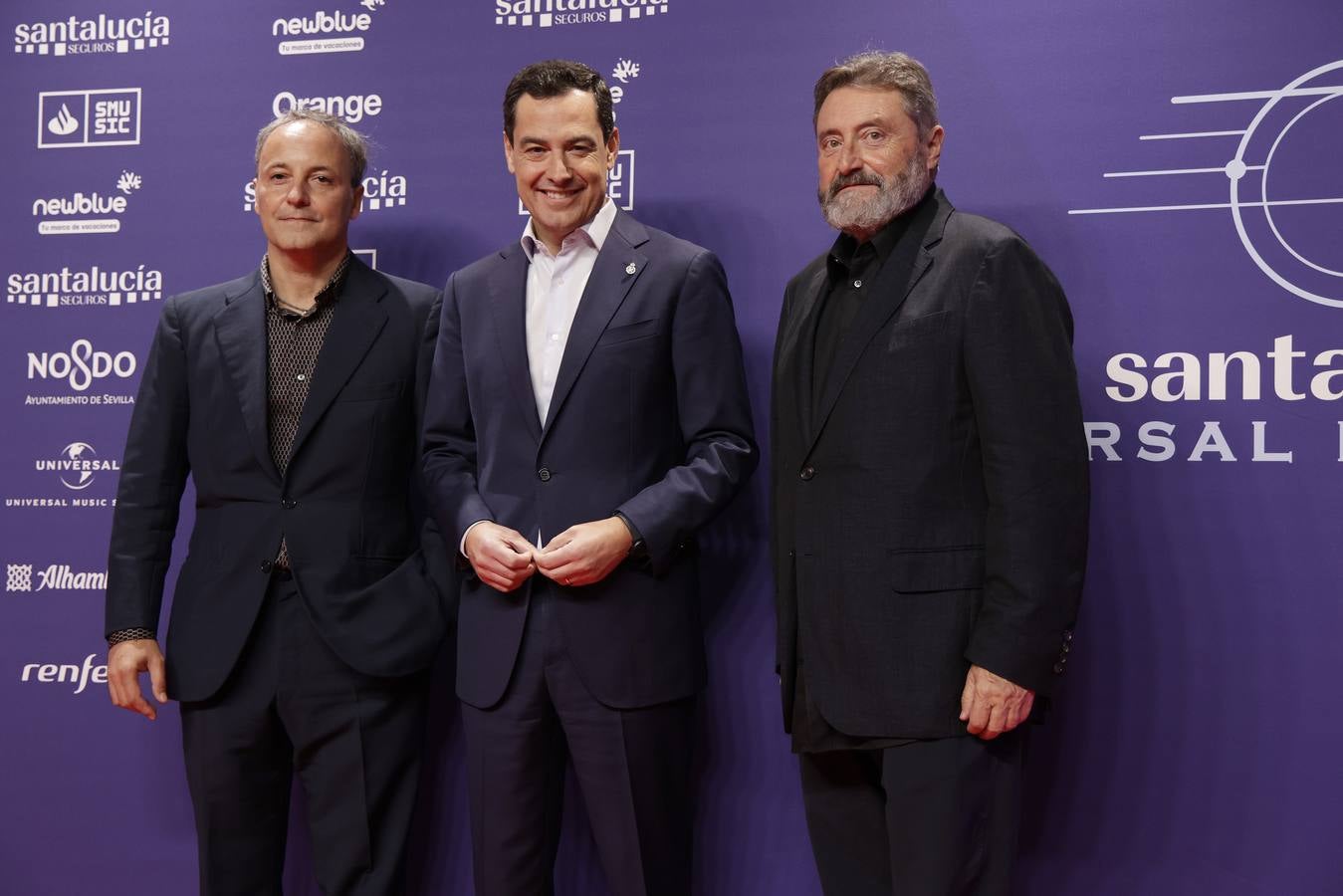 Muchos artistas acudieron a la Plaza de España para ver la gala 'El Flamenco es universal'