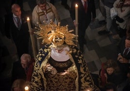 El traslado de la Virgen de la Presentación del Calvario