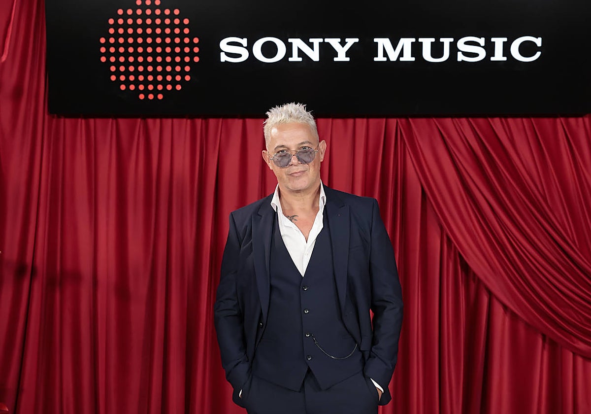 Alejandro Sanz, en la fiesta de Sony Music
