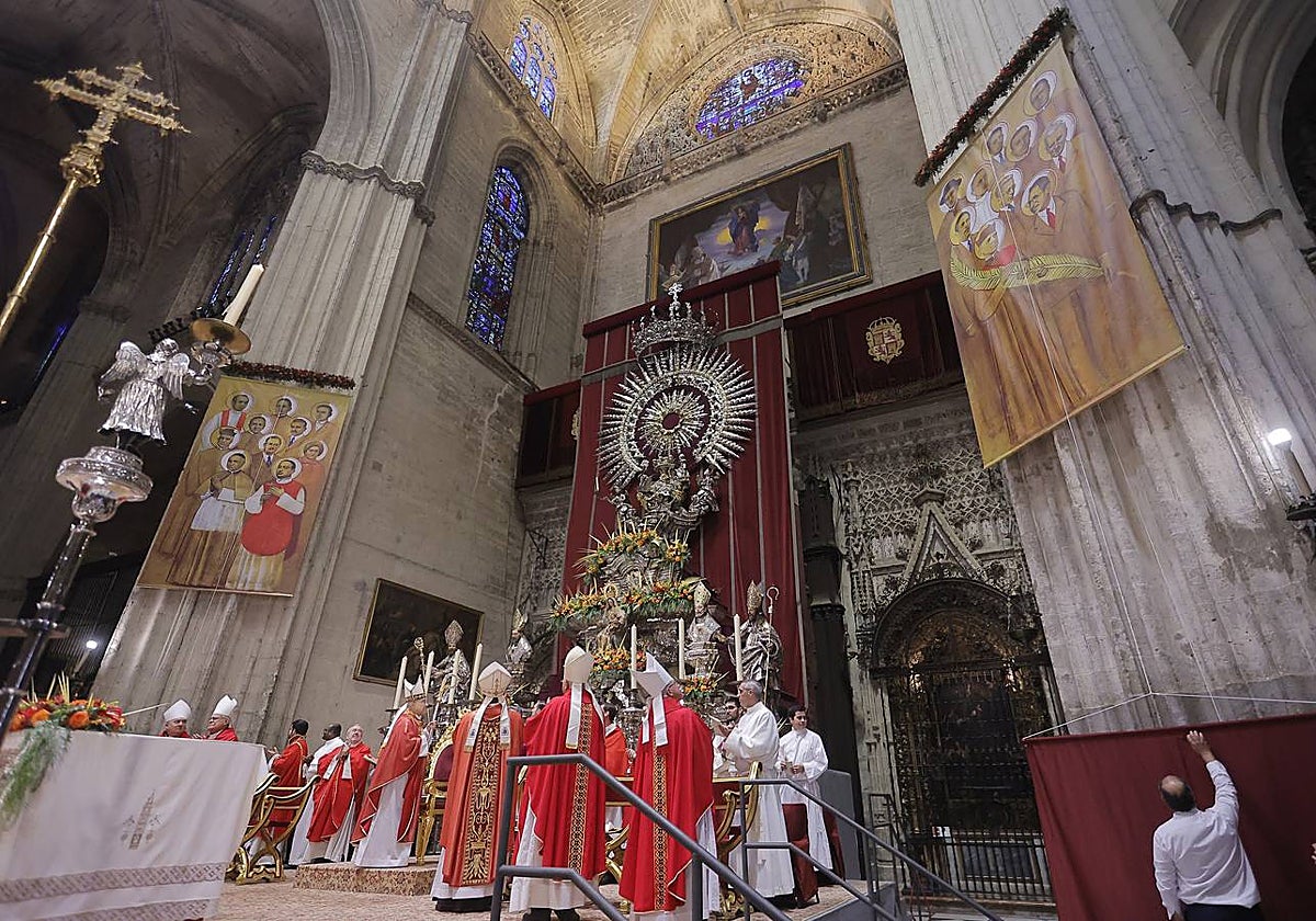 Celebración en la Catedral de la beatificación de los veinte mártires