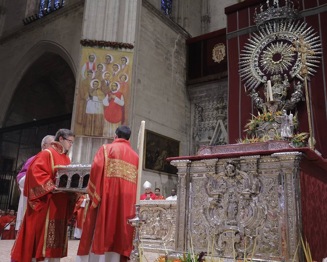 Celebración en la Catedral de la beatificación de los veinte mártires