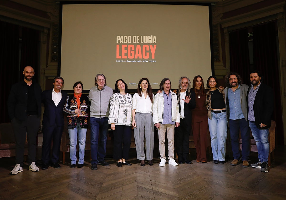 Presentación del festival que se celebrará en homenaje a Paco de Lucía