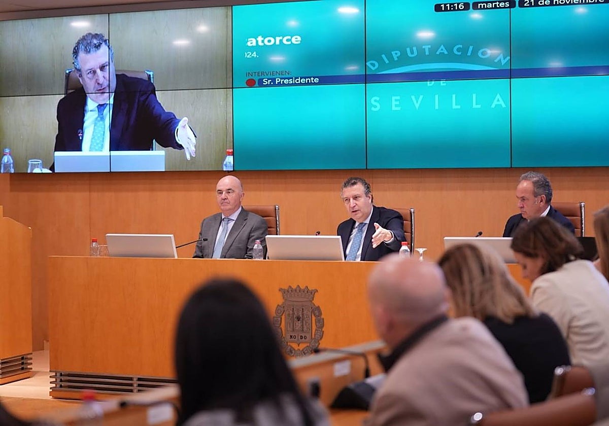 La Diputación de Sevilla aprueba su presupuesto con el voto favorable ...