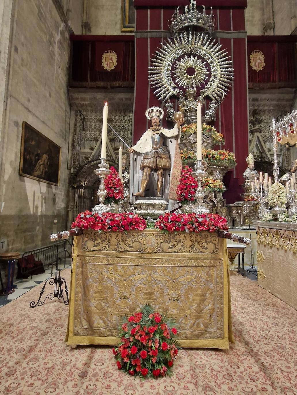 La procesión extraordinaria de la Virgen de Valme y San Fernando recorre Sevilla