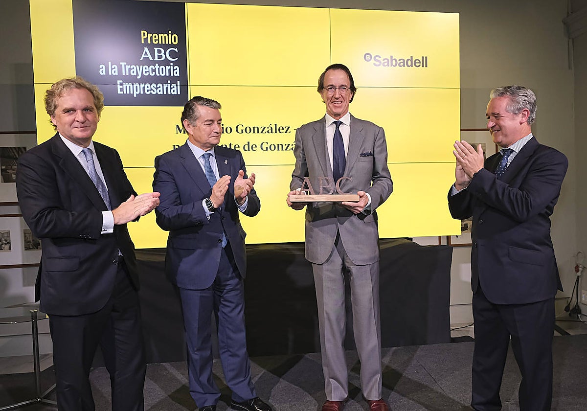 Mauricio González-Gordon recoge el premio ABC a la trayectoria empresarial