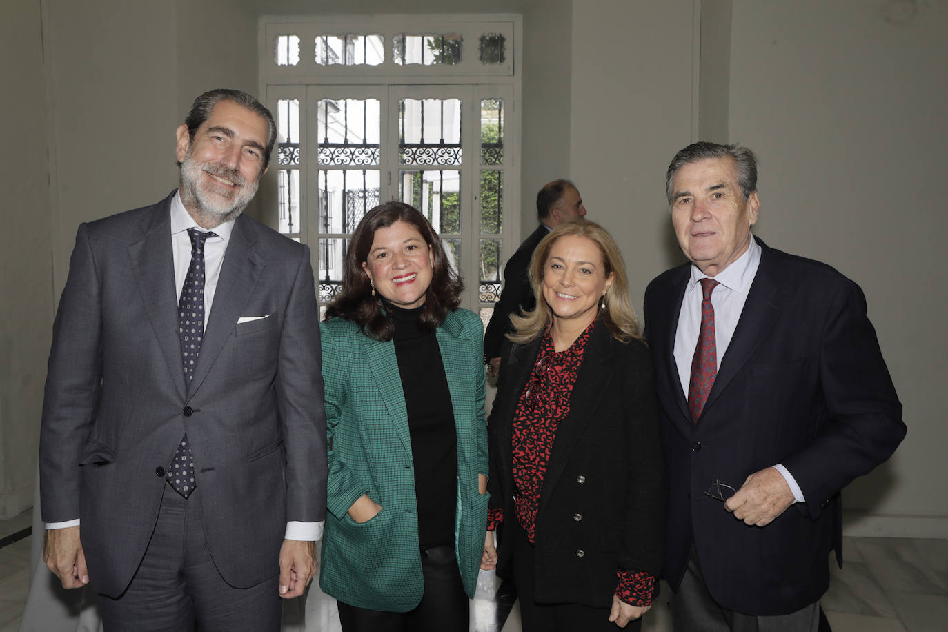 José Sainz de Rozas, Marta Parias, María Carrasco Vergara y Juan Parias