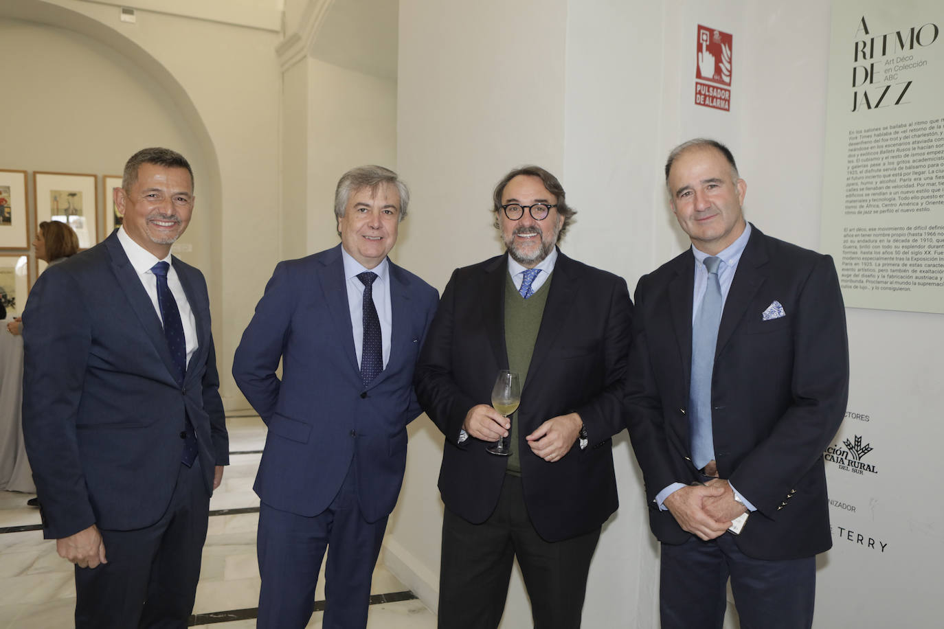 Javier Lafuente, Mauricio González, Luis Luengo y Luis Caballero