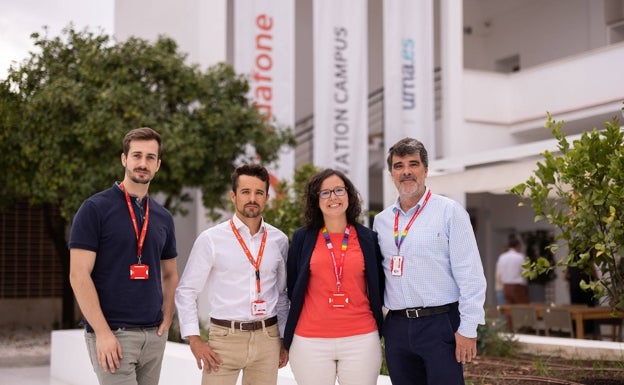 Integrantes del Centro de Innovación de Vodafone