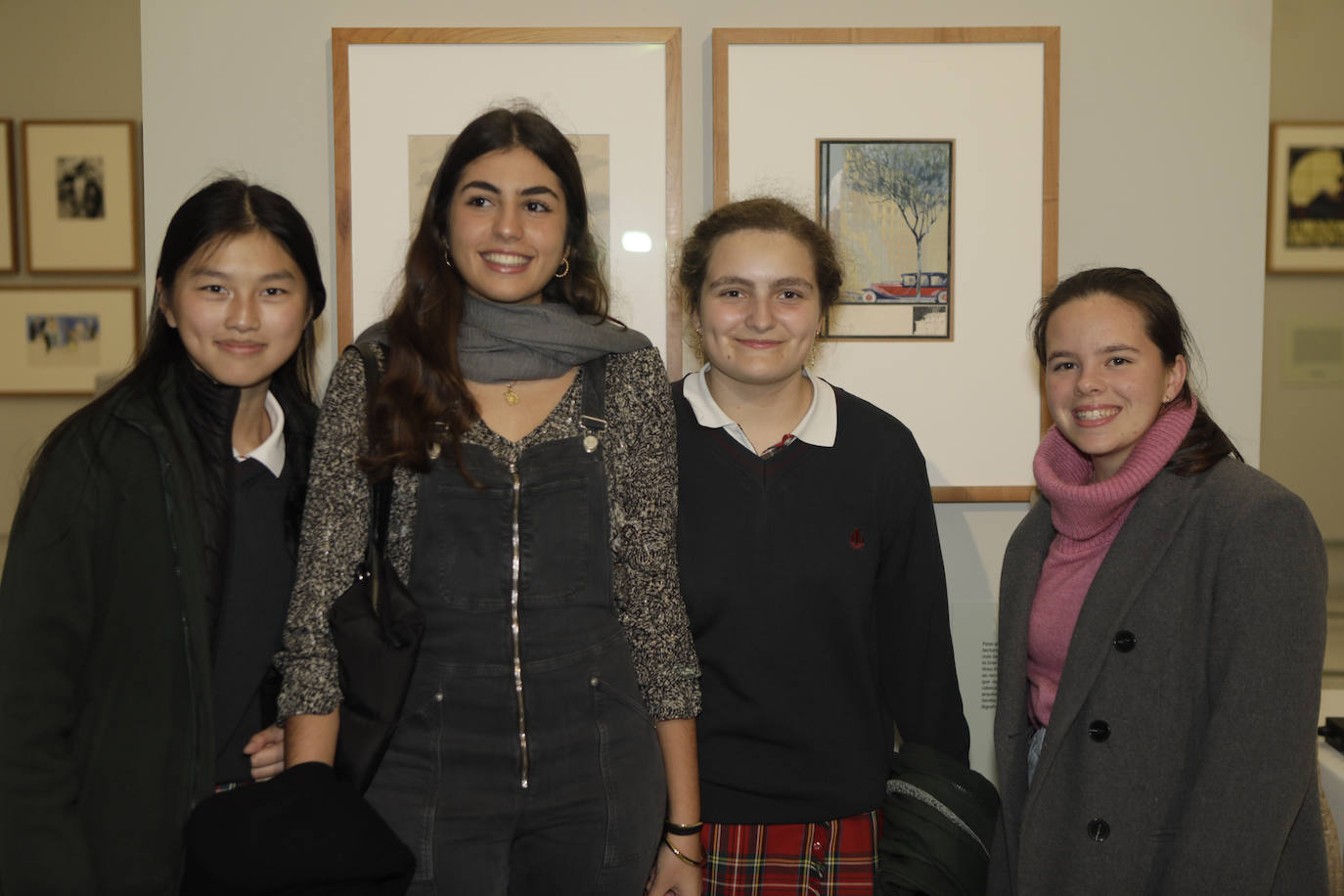 Diana Chen, Alba Moreno, Paula Duro y Carolina García