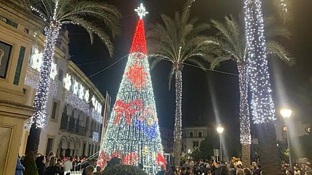 Dos Hemanas iluminada