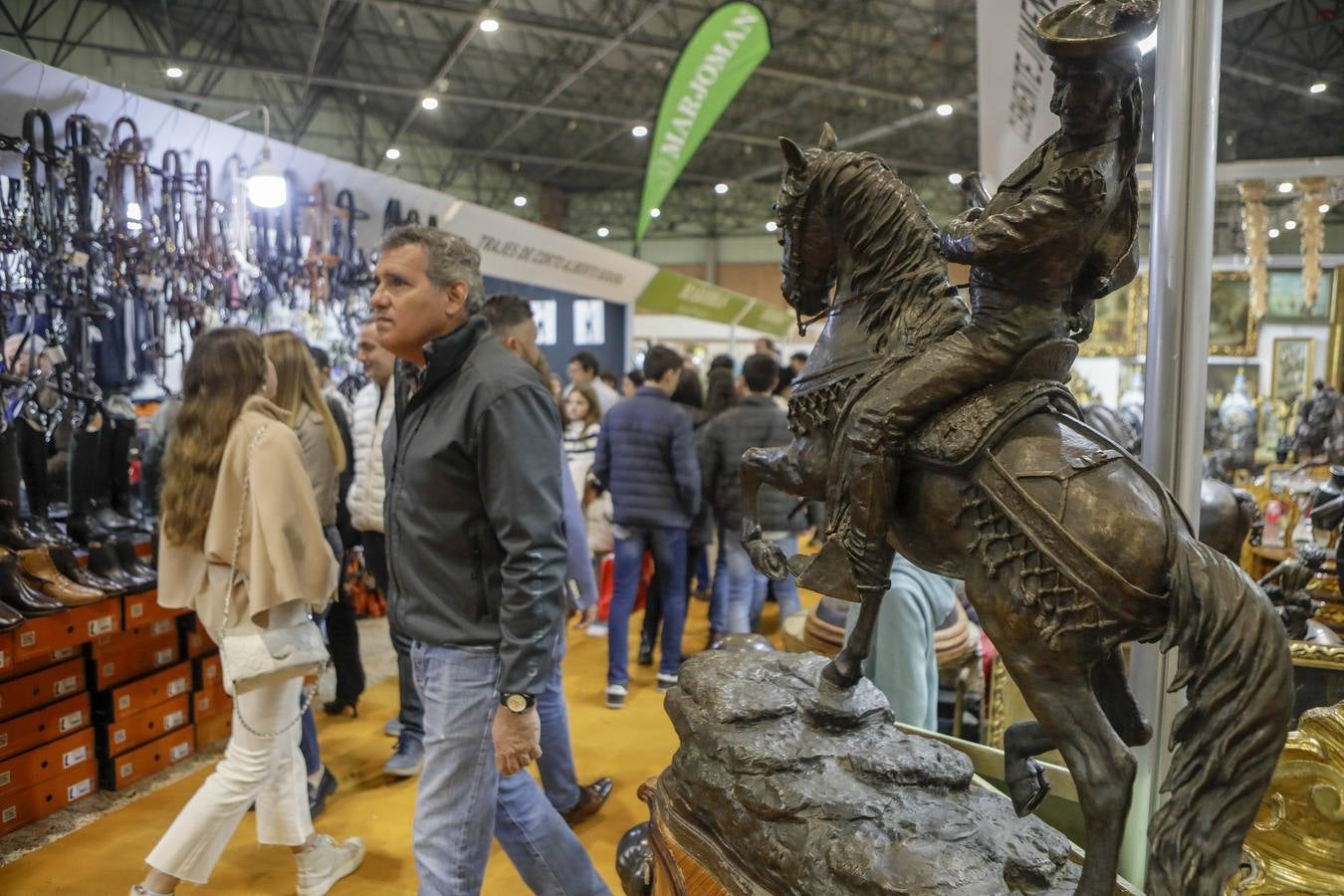 Los expositores y espectáculos de caballos contaron con numerosos asistentes