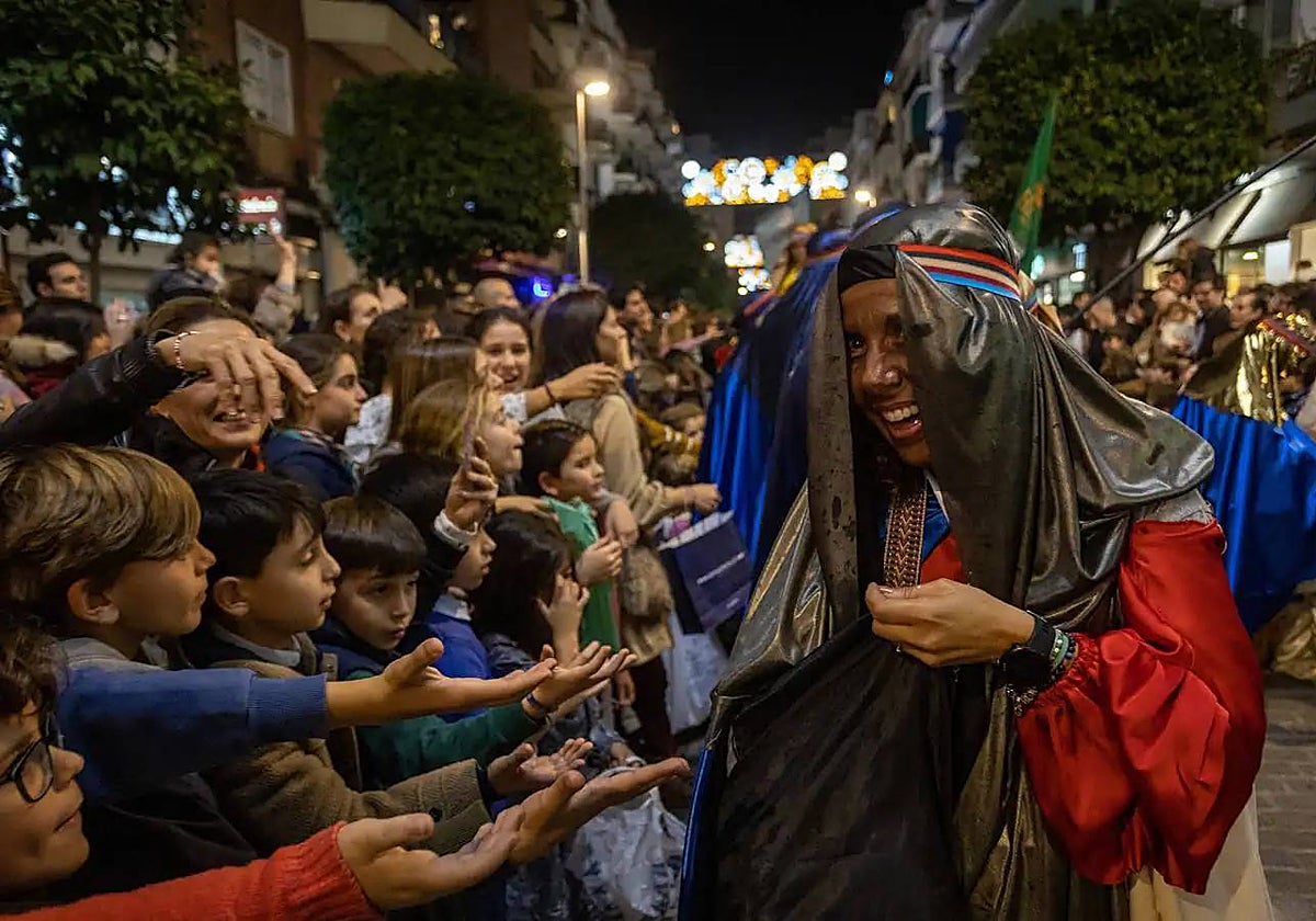 Cortejo del Heraldo Real de las pasadas navidades