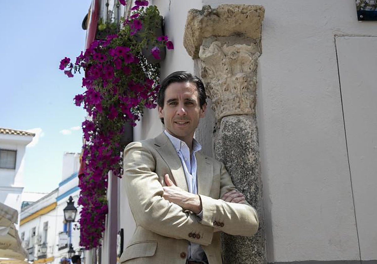 El torero Juan Ortega durante una entrevista reciente