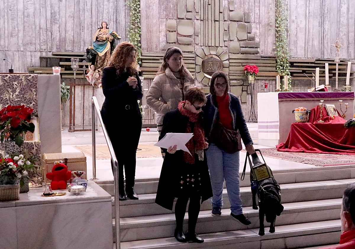 Misa en Los Remedios por el Día Internacional contra la Discapacidad