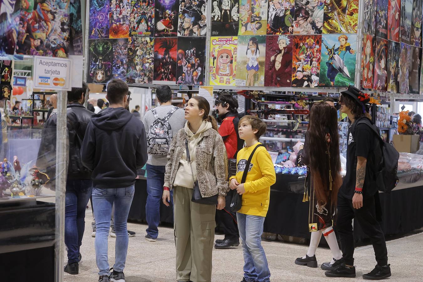 Asistentes a una nueva edición del Mangafest en Fibes