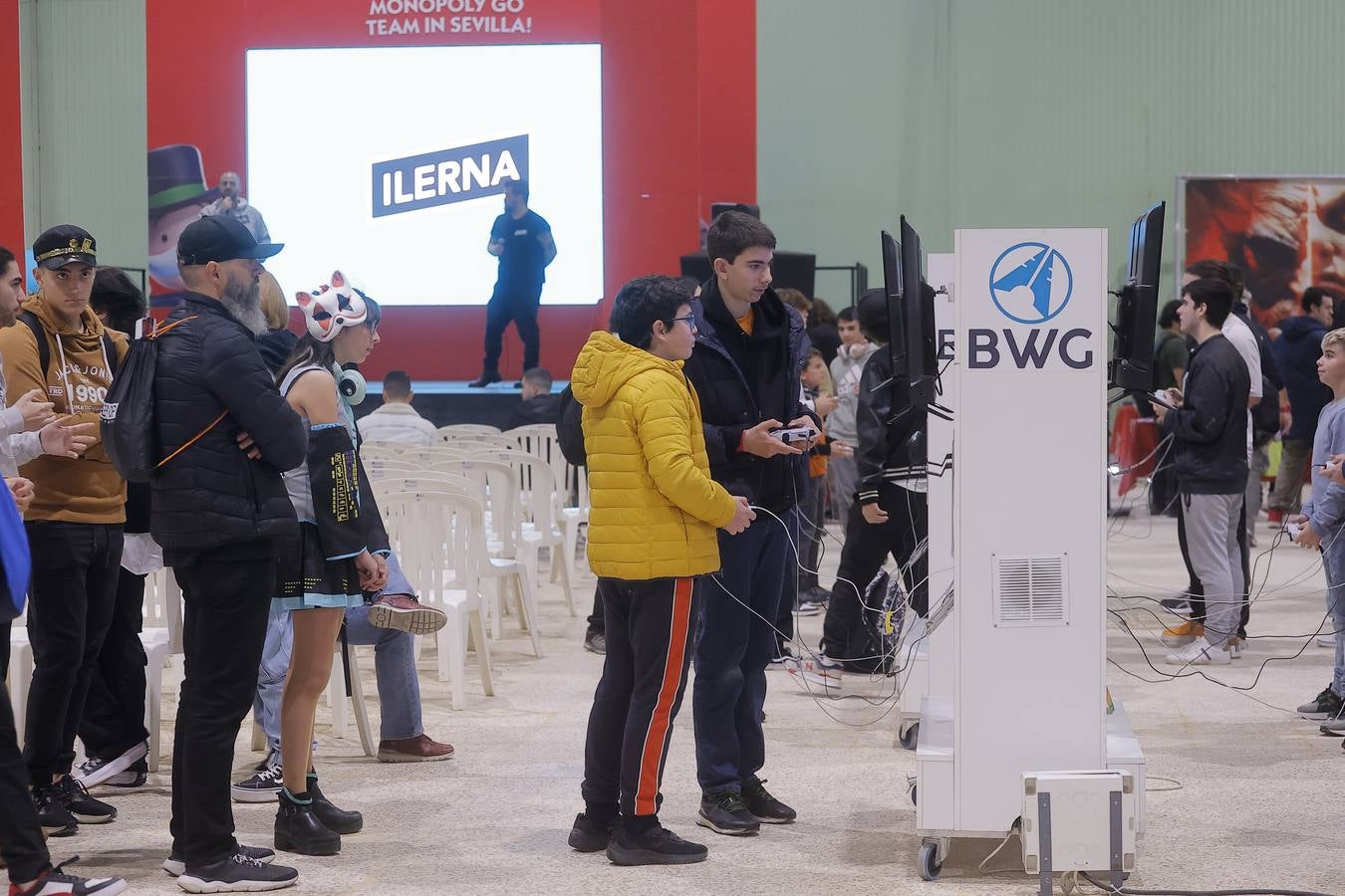 Asistentes a una nueva edición del Mangafest en Fibes