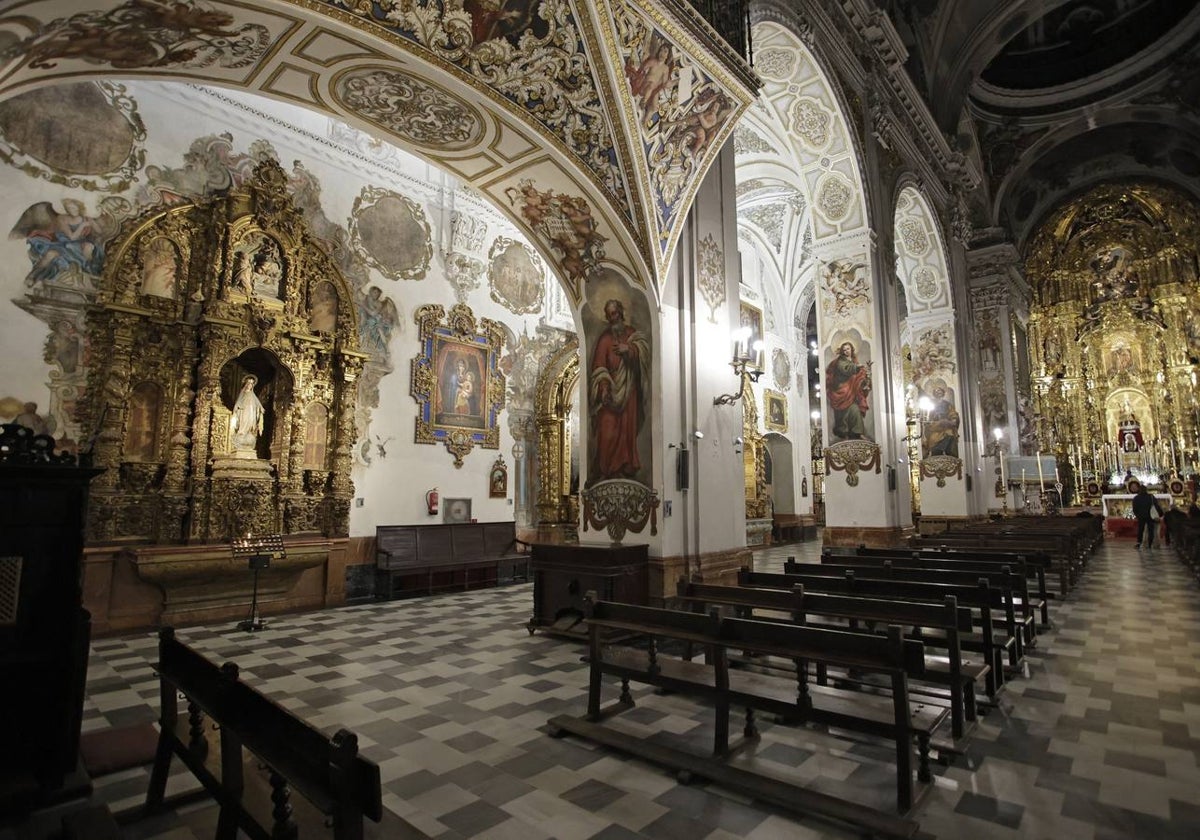 Imagen general del estado actual de la parroquia de la Magdalena