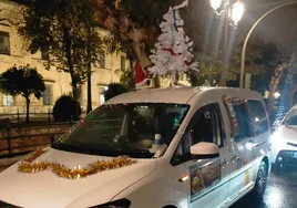 «Te voy a buscar a la residencia y te llevo en mi taxi a ver las luces de Navidad»