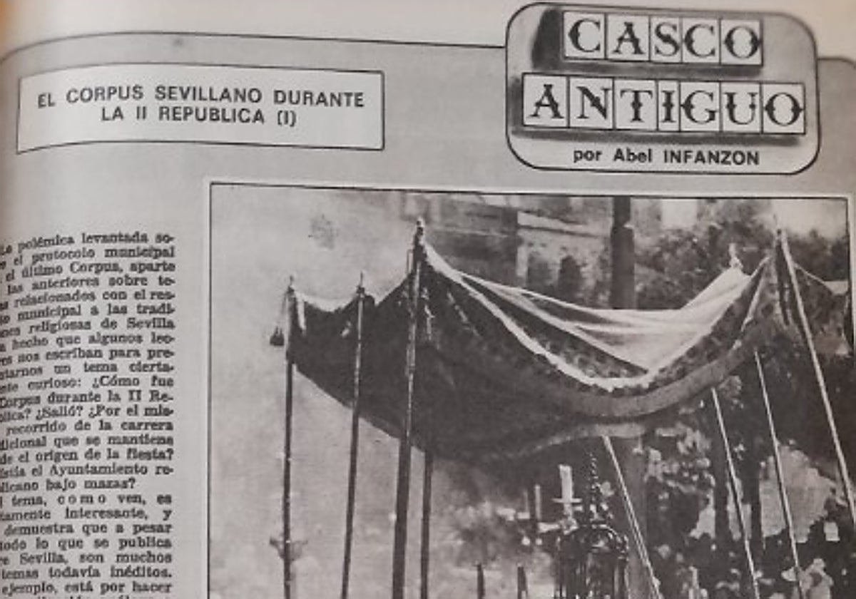 Un fragmento de una de las páginas de 'Casco Antiguo'