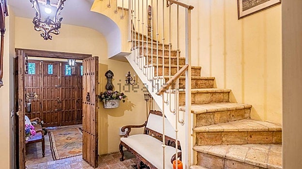 Entrada de esta encantadora casa